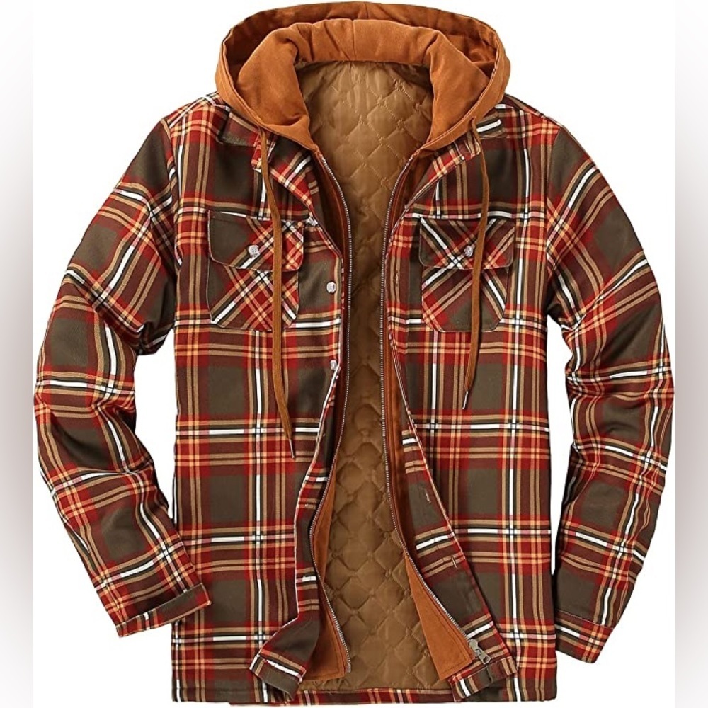 New Mens Heavy Padded Winter Coat Multiple Sizes